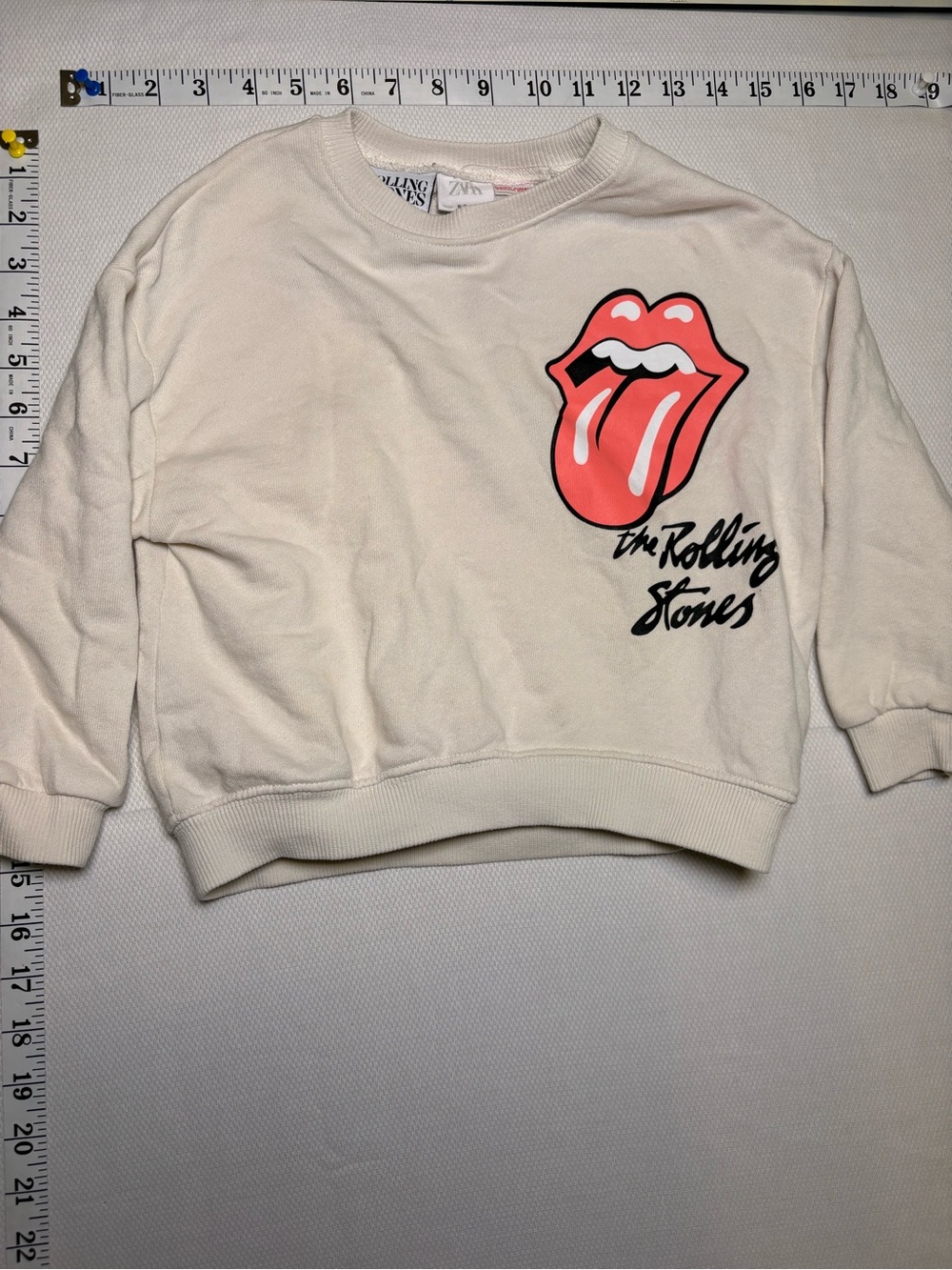 Zara Kids The Rolling Stones Graphic Sweatshirt Size 2-3 / 98